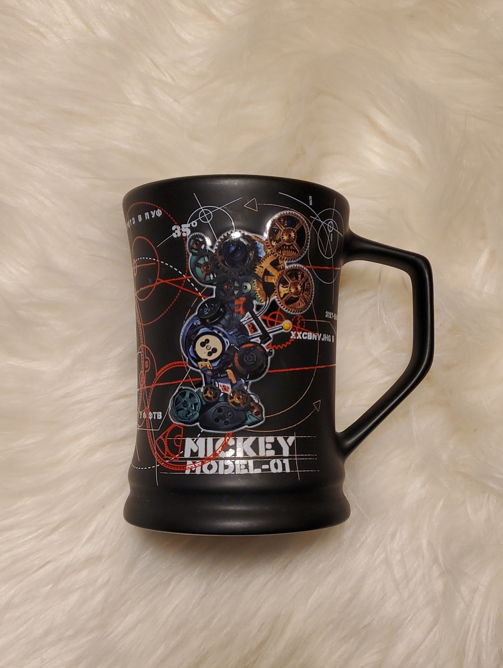 Mickey Model-01 Black Gear Graphic Mug